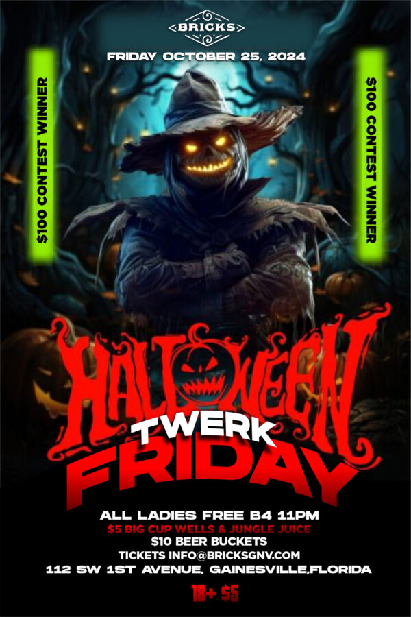 Friday October 25, 2024: Halloween Twerk Night